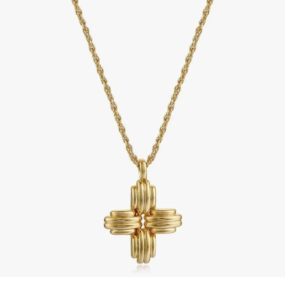 NEW 18K Gold Plated Elegant Gold Necklace